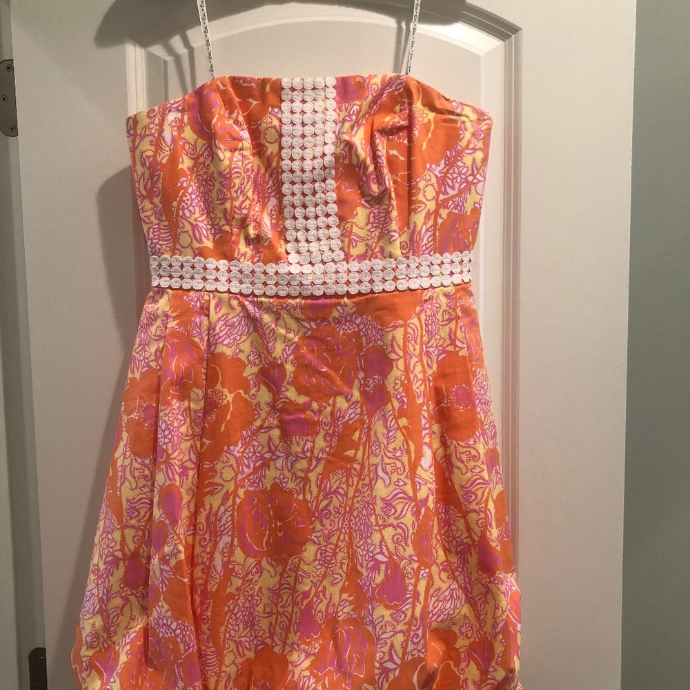 Lilly Pulitzer Starfruit Hen House Bubble